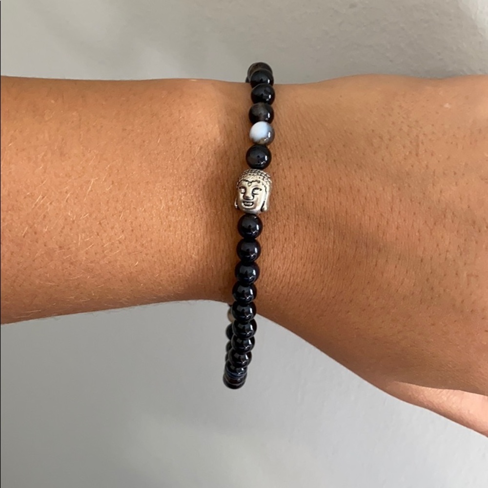 Black Beaded Bracelet🖤